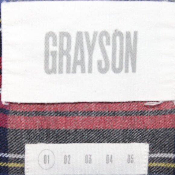 Frank & Eileen GRAYSON The Hero Button Down Plaid Size 01 XS - Picture 2 of 3